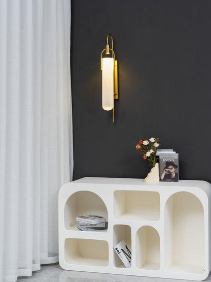 Arc Wall Lamp Set of 2, LED Glass Indoor Lighting