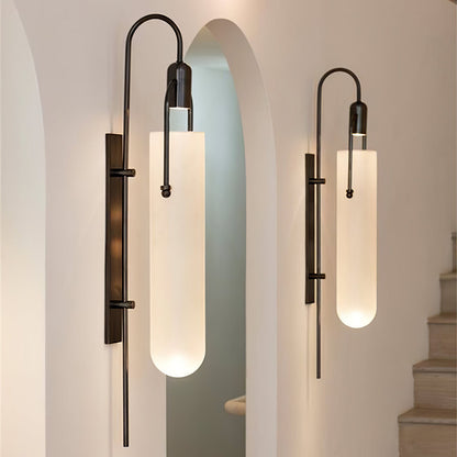Arc Wall Lamp Set of 2, LED Glass Indoor Lighting