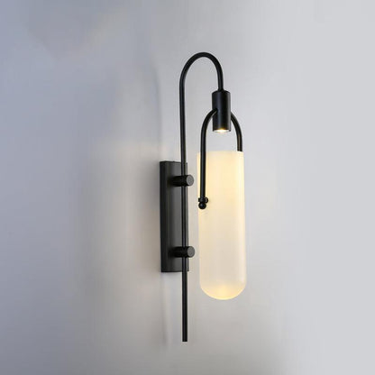 Arc Wall Lamp Set of 2, LED Glass Indoor Lighting