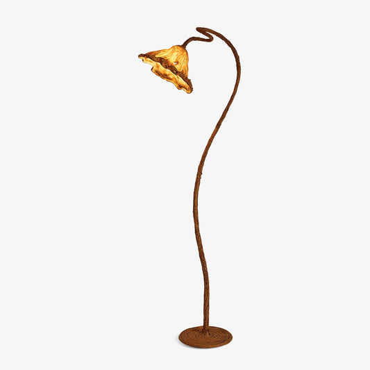 Artistic Lotus Leaf Floor Lamp LED Indoor Lighting Decor