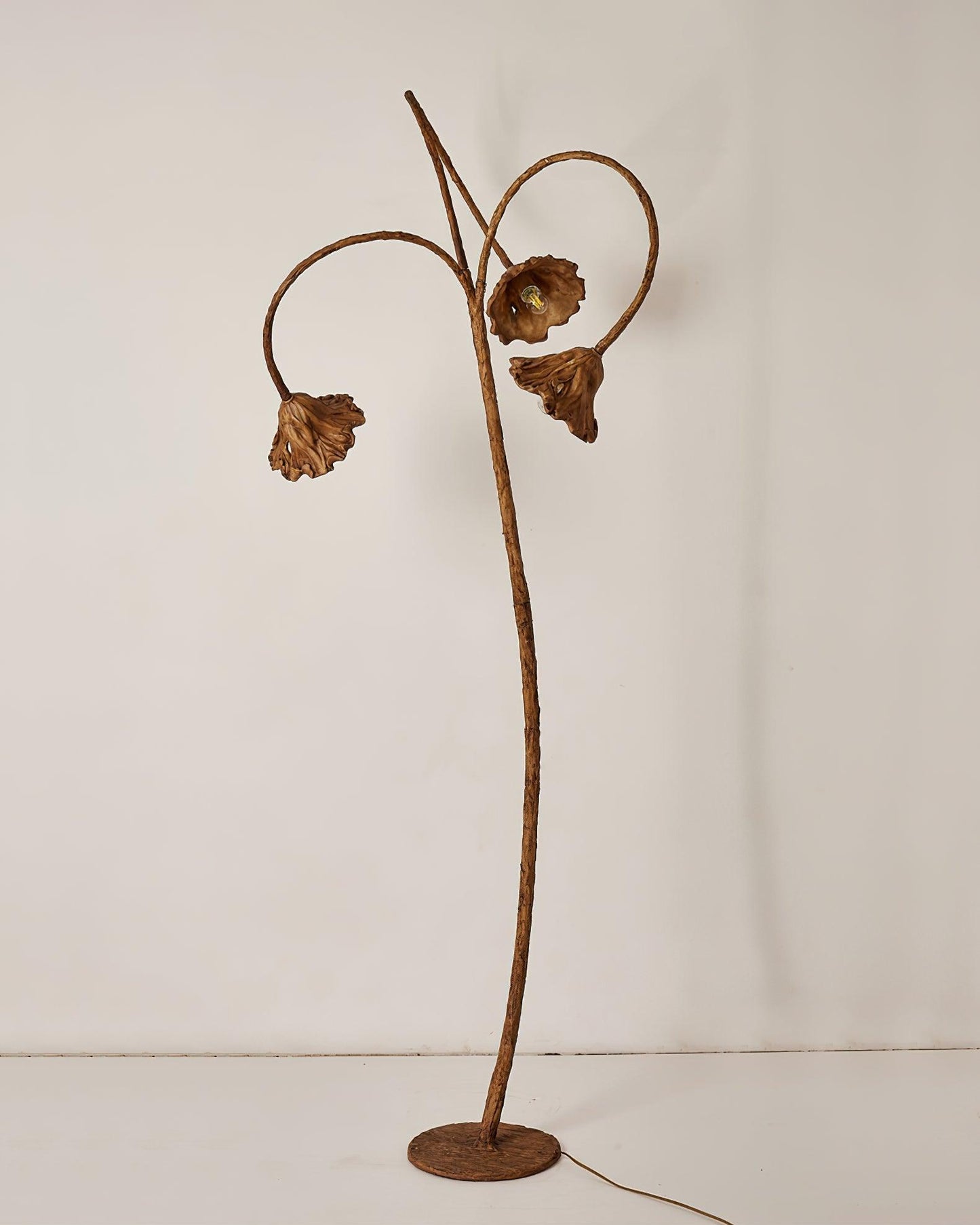 Artistic Lotus Leaf Floor Lamp LED Indoor Lighting Decor