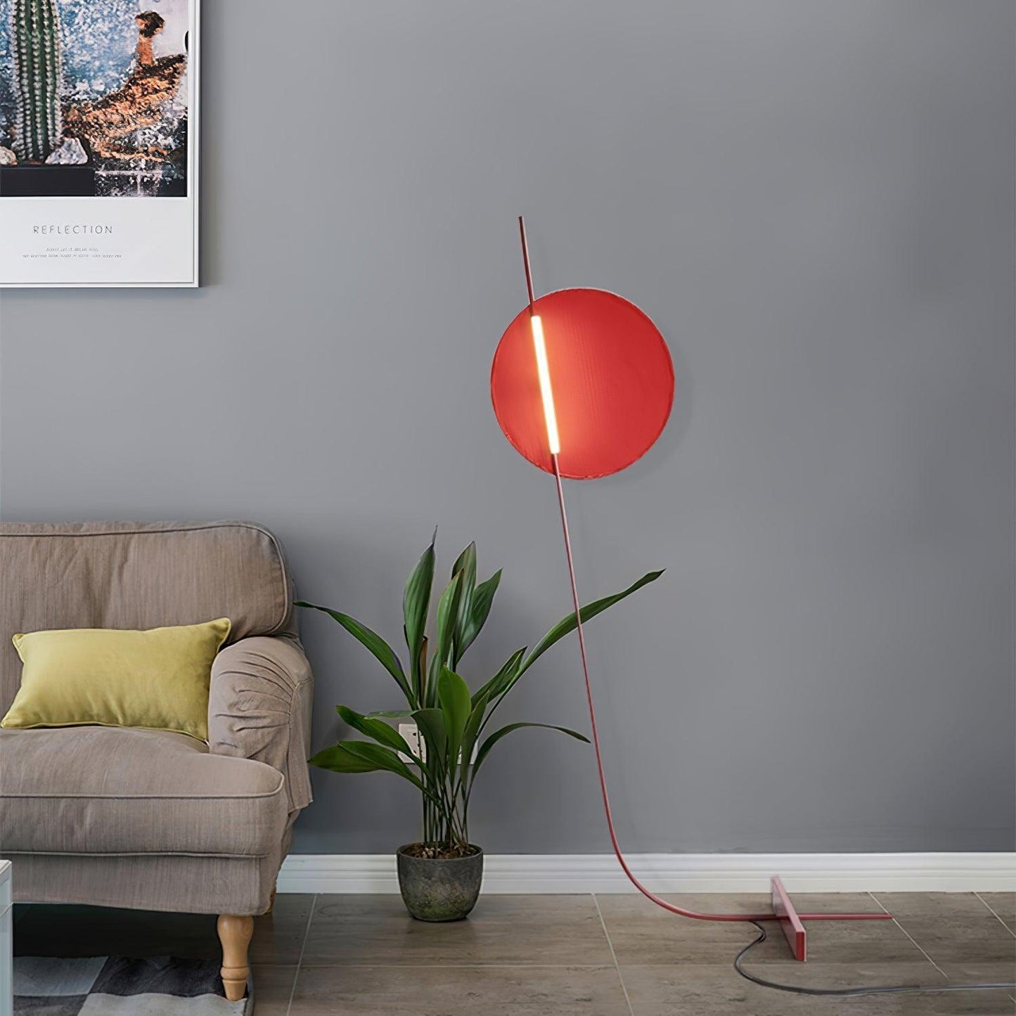 Athletes Floor Lamp - Modern LED Design for Home Decor