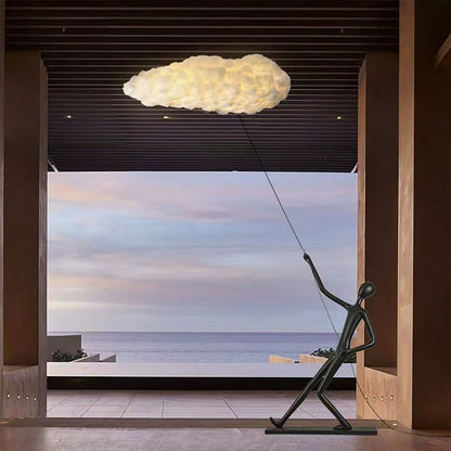 Atlas Cloud Sculpture Floor Lamp - LED Indoor Lighting