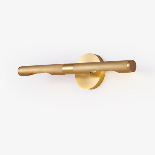 Aurelius Wall Sconce Brass LED Fixture Indoor Lighting