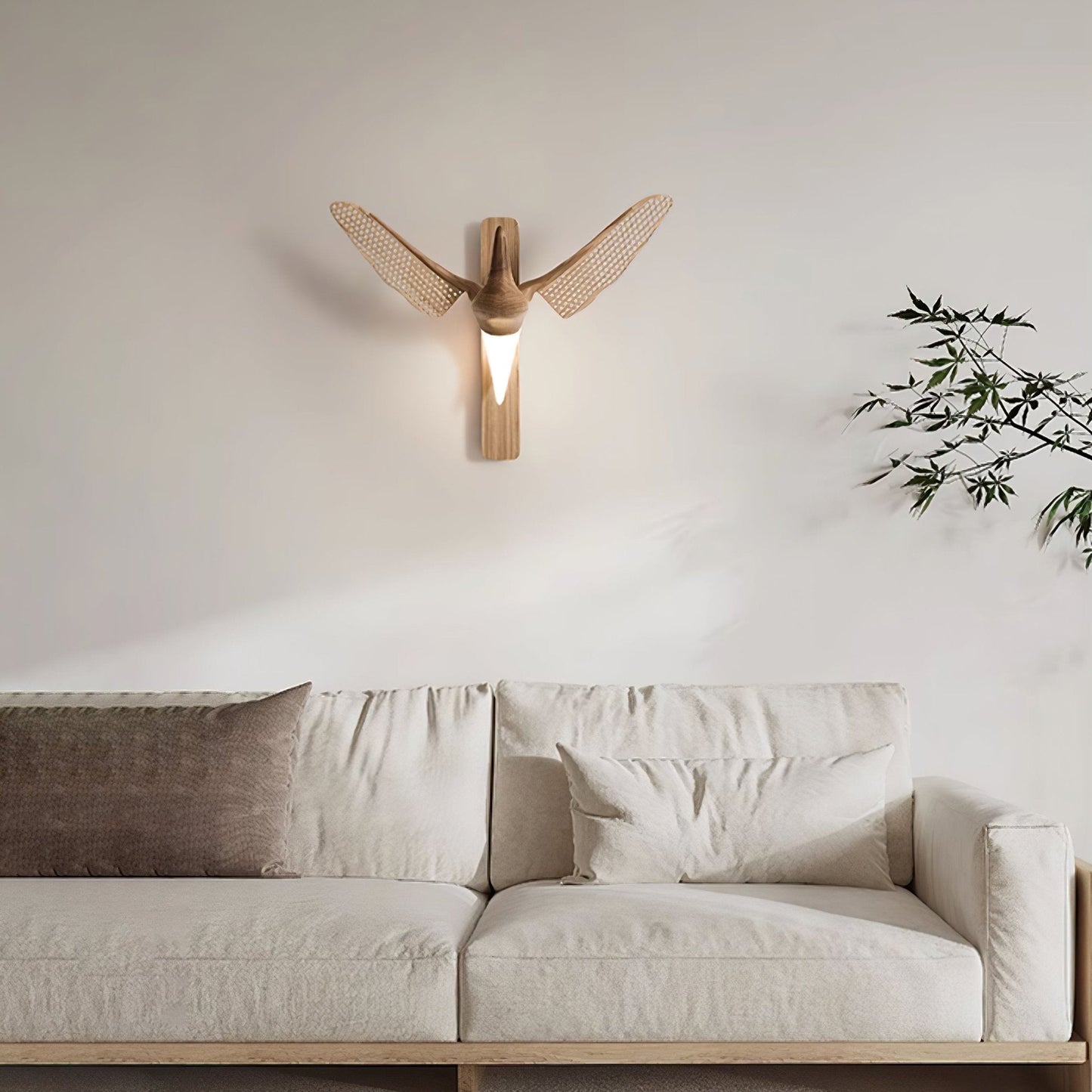 Avesa Wall Light - LED Indoor Wooden Design, Dimmable
