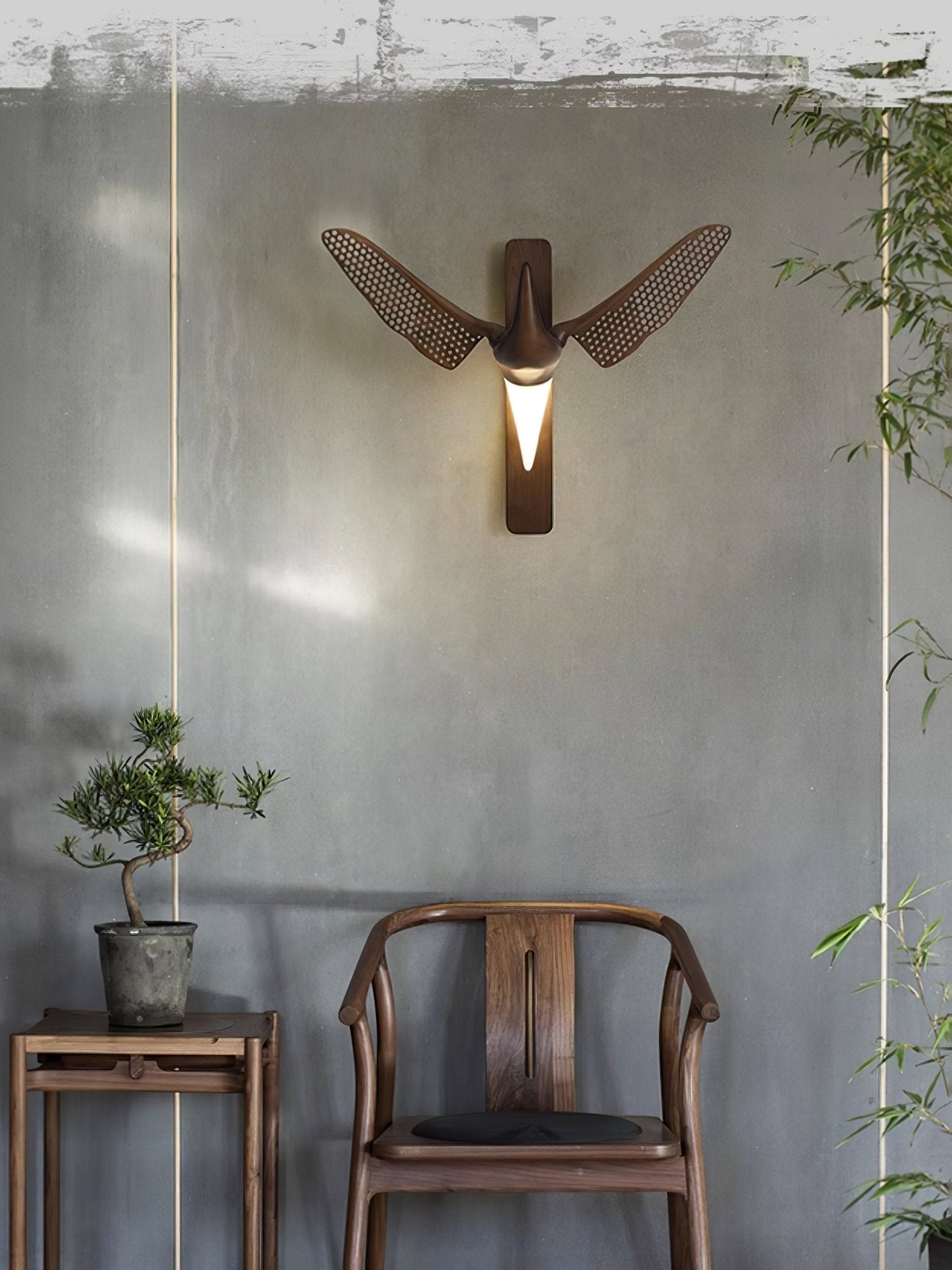 Avesa Wall Light - LED Indoor Wooden Design, Dimmable