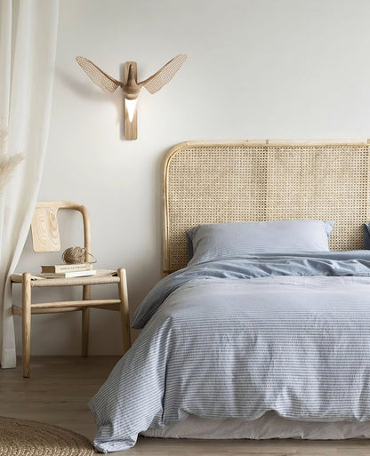 Avesa Wall Light - LED Indoor Wooden Design, Dimmable
