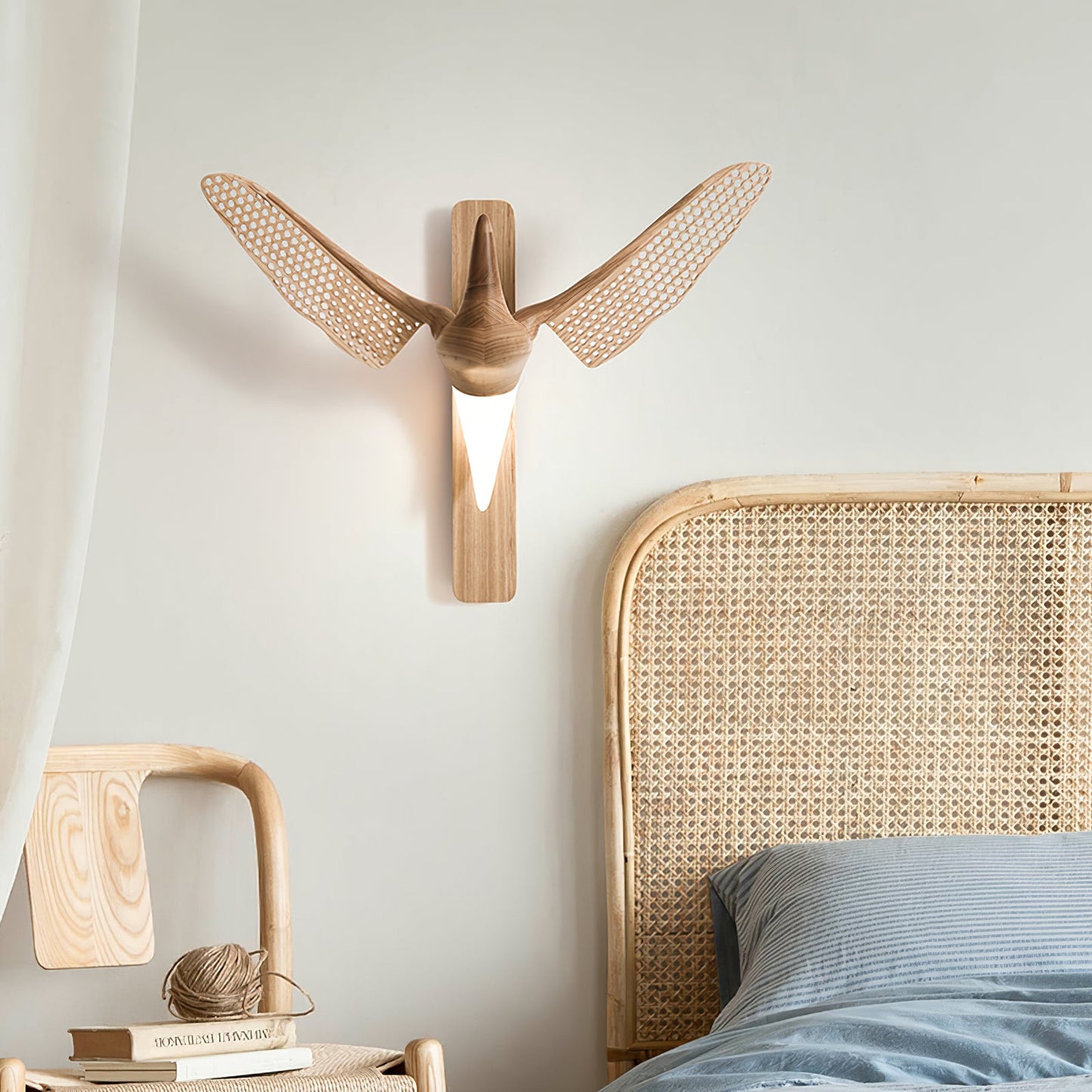 Avesa Wall Light - LED Indoor Wooden Design, Dimmable