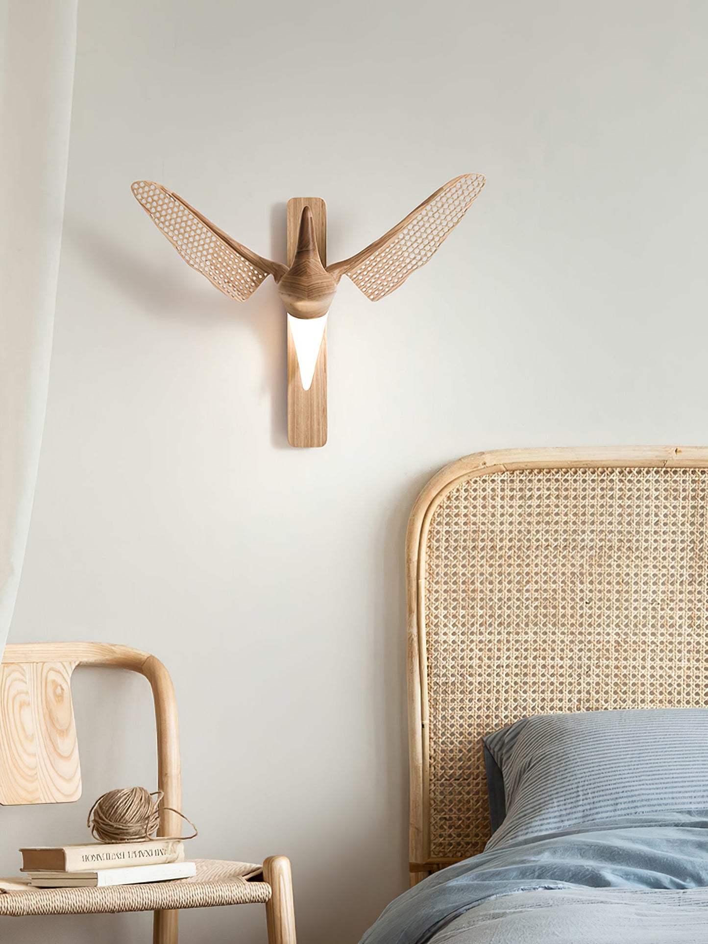 Avesa Wall Light - LED Indoor Wooden Design, Dimmable