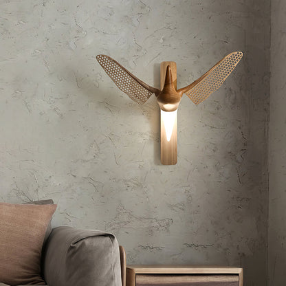 Avesa Wall Light - LED Indoor Wooden Design, Dimmable