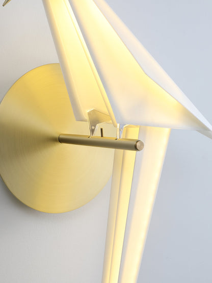 Avian Serenity Wall Lamp - Adjustable LED Indoor Light