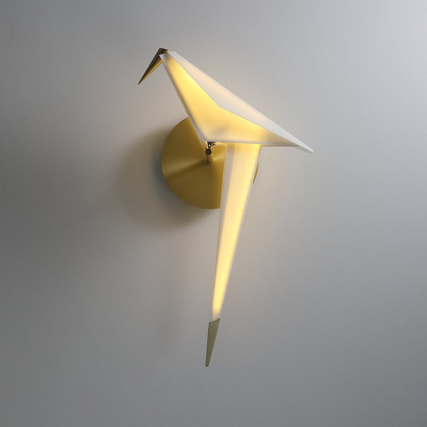 Avian Serenity Wall Lamp - Adjustable LED Indoor Light