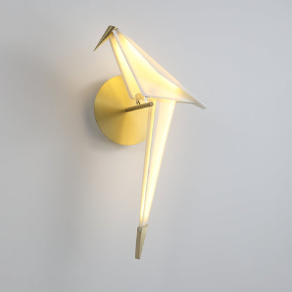 Avian Serenity Wall Lamp - Adjustable LED Indoor Light