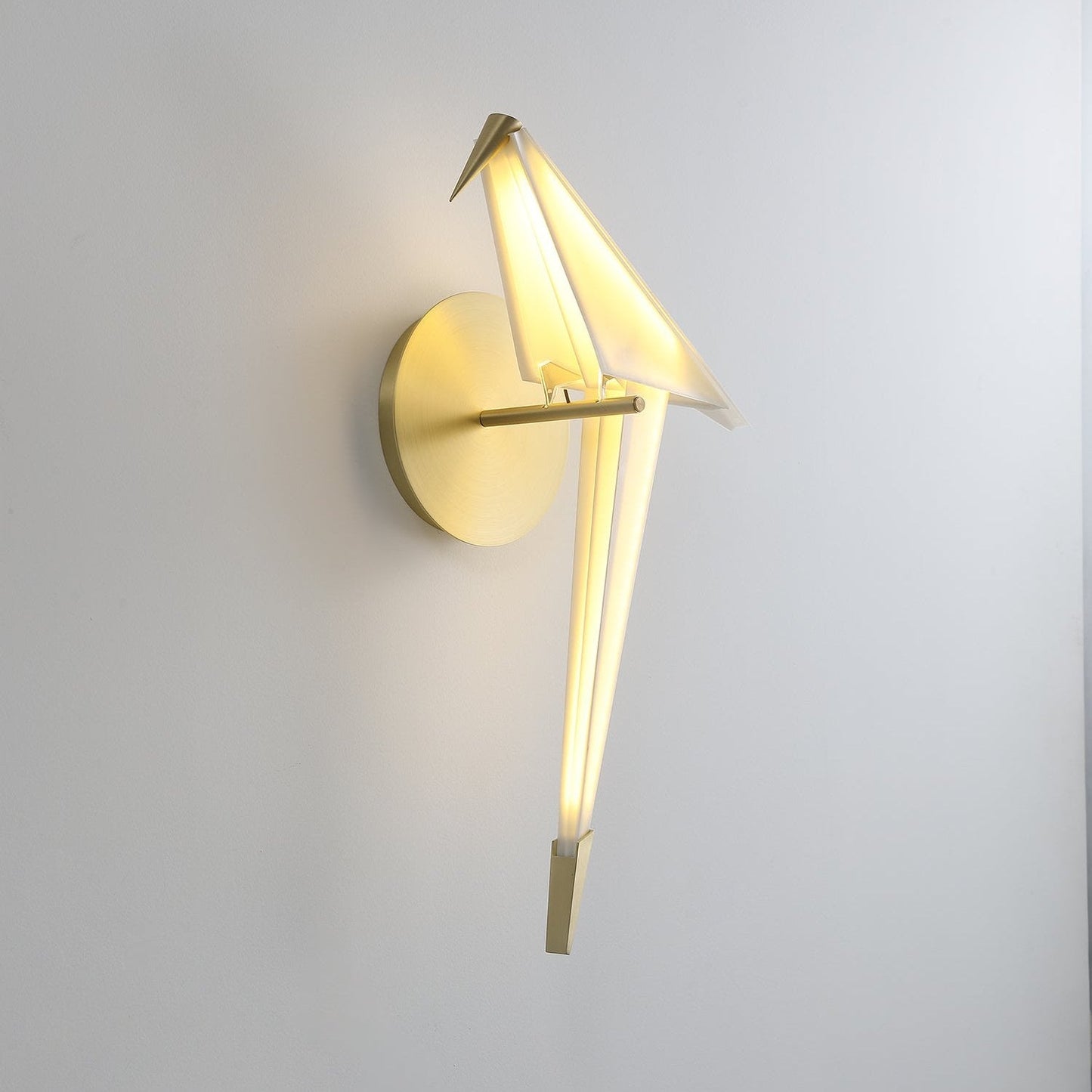 Avian Serenity Wall Lamp - Adjustable LED Indoor Light