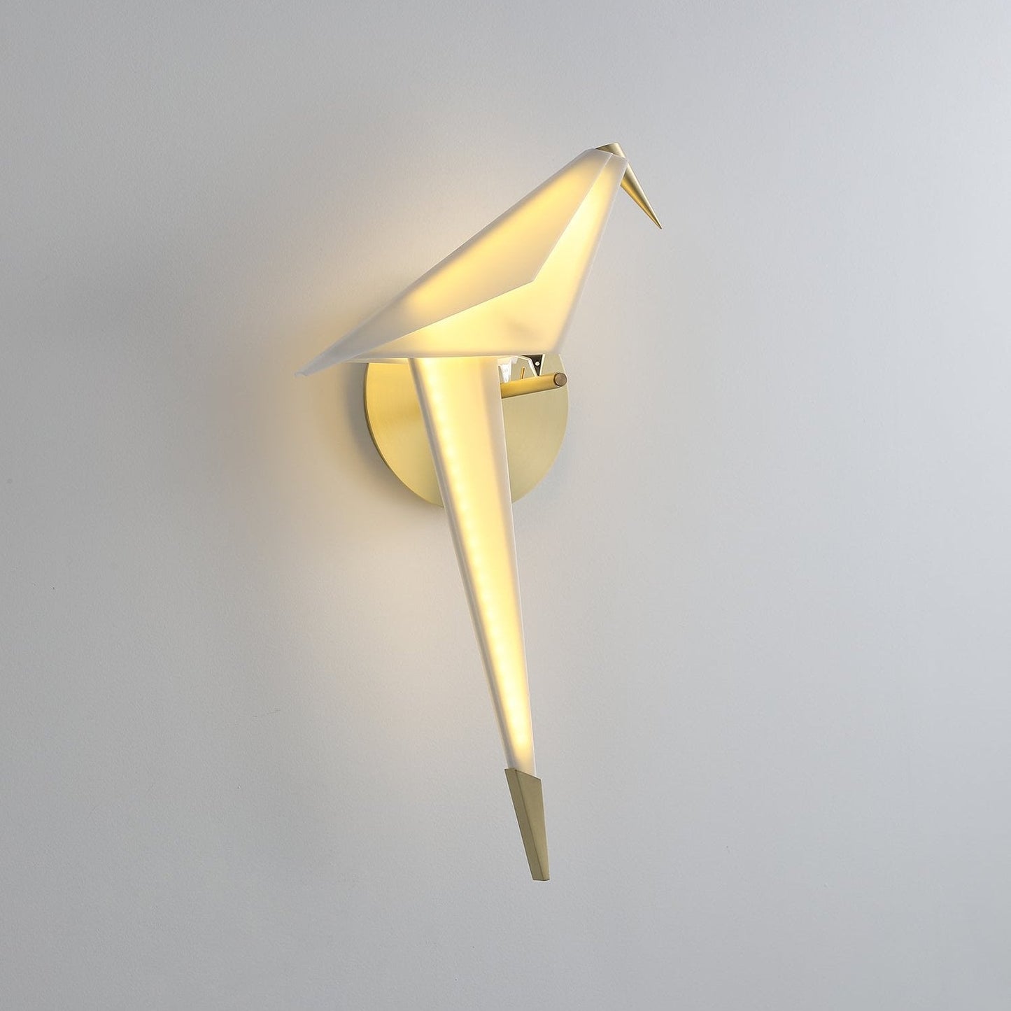 Avian Serenity Wall Lamp - Adjustable LED Indoor Light