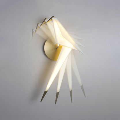 Avian Serenity Wall Lamp - Adjustable LED Indoor Light