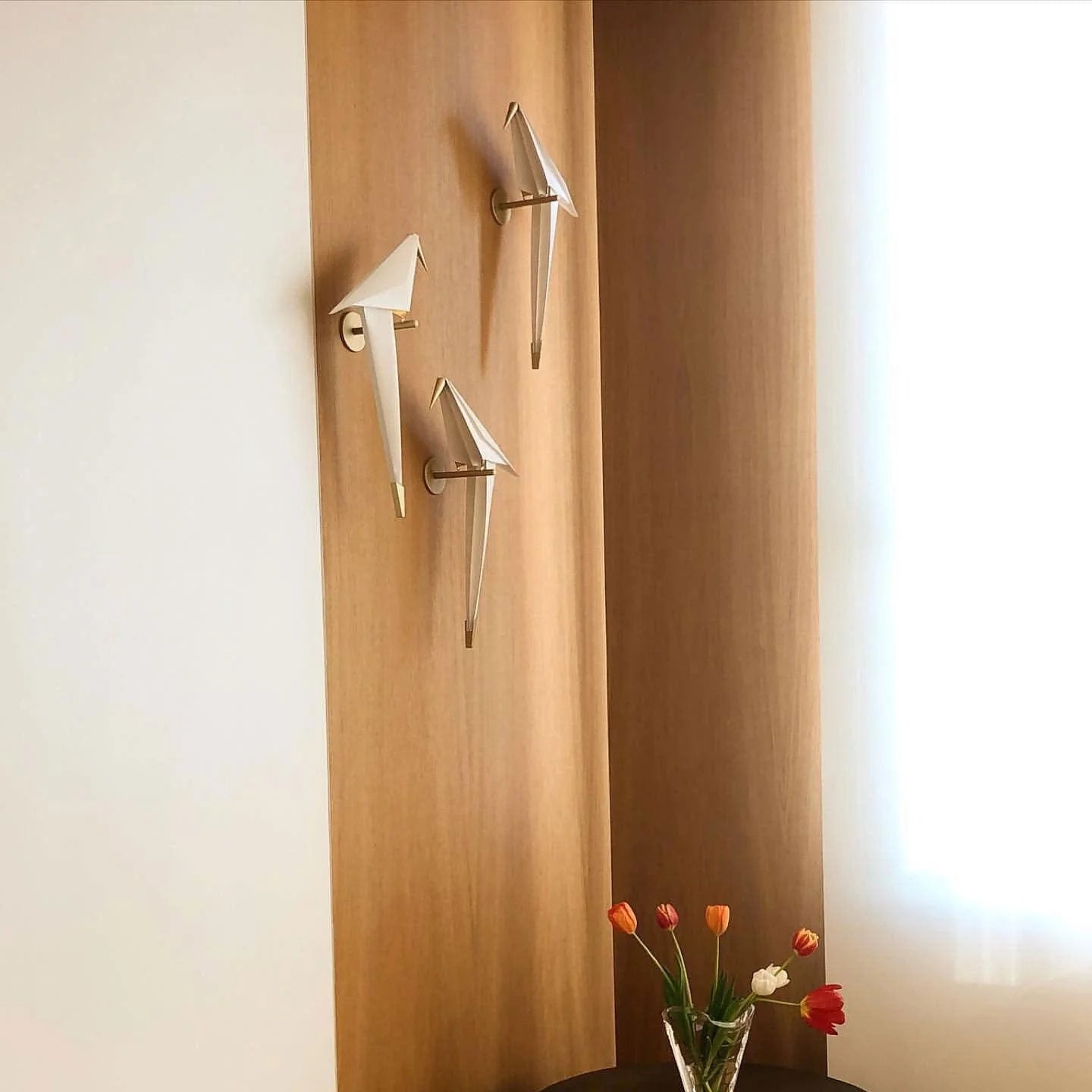 Avian Serenity Wall Lamp - Adjustable LED Indoor Light