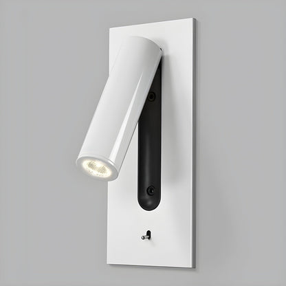 Axel Rotating Wall Sconce with LED Lighting - Black