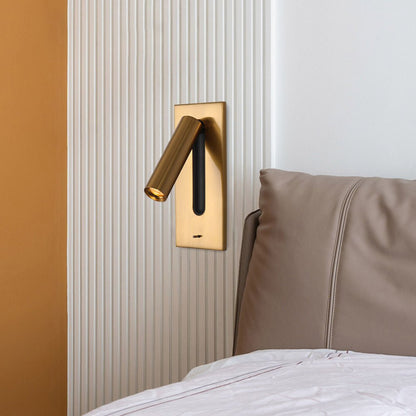 Axel Rotating Wall Sconce with LED Lighting - Black