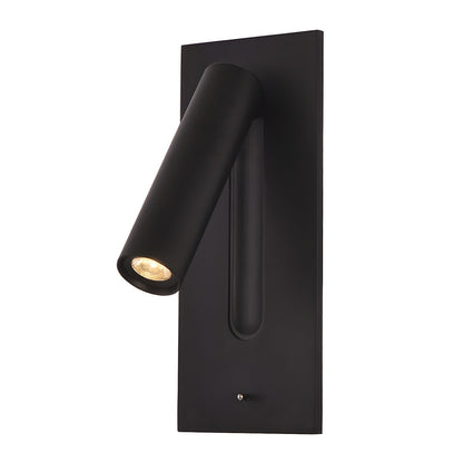 Axel Rotating Wall Sconce with LED Lighting - Black