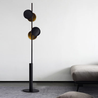 Axis Modular Floor Lamp with LED Dimming Functionality