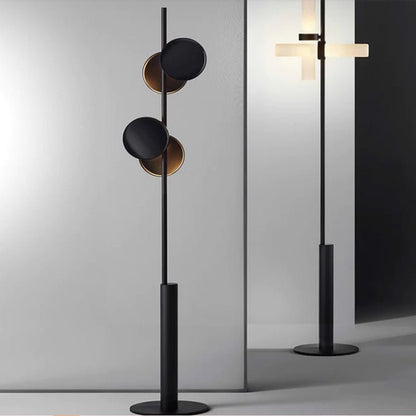 Axis Modular Floor Lamp with LED Dimming Functionality