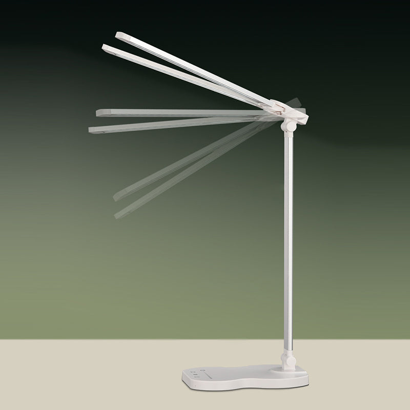 Modern Simplicity Foldable Rectangular LED Table Lamp for Bedroom
