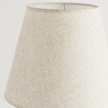 Contemporary Nordic Drum Iron Fabric 1-Light Table Lamp