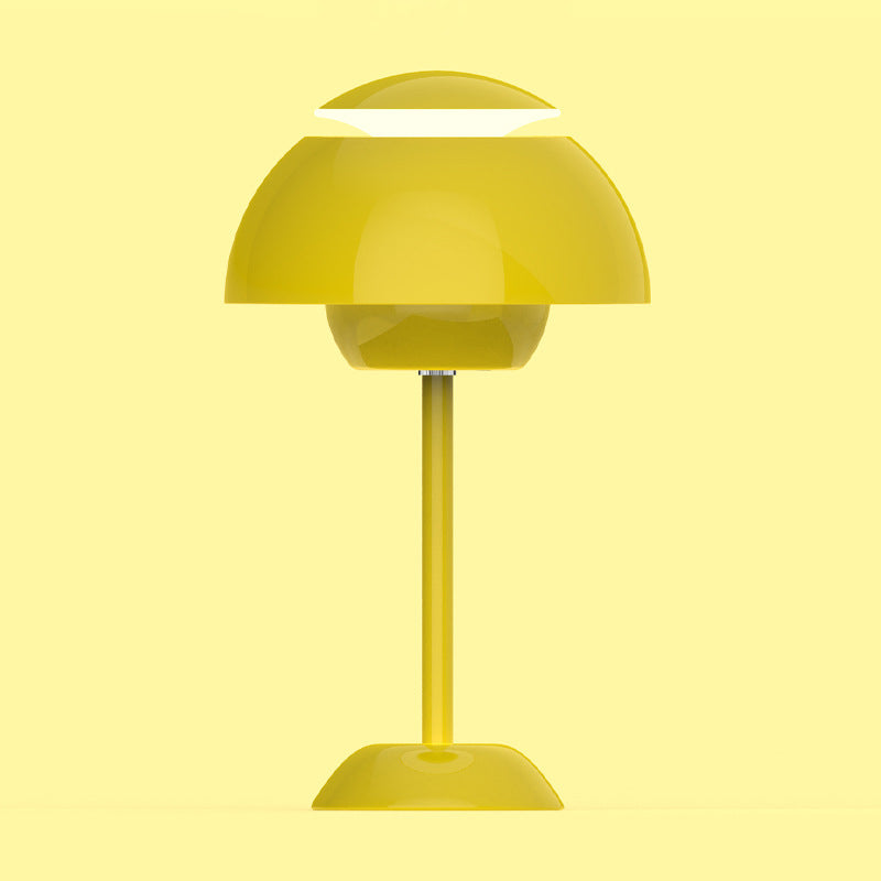 Contemporary Nordic Mushroom Iron USB LED Table Lamp for Living Room