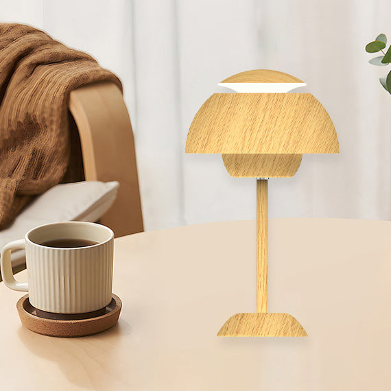 Contemporary Nordic Mushroom Iron USB LED Table Lamp for Living Room