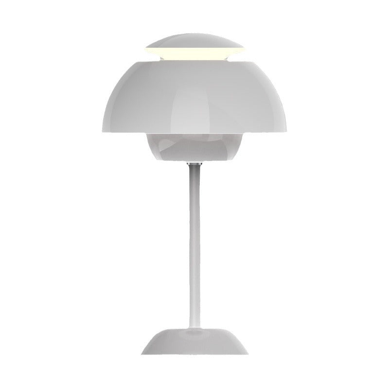Contemporary Nordic Mushroom Iron USB LED Table Lamp for Living Room