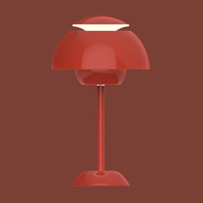 Contemporary Nordic Mushroom Iron USB LED Table Lamp for Living Room