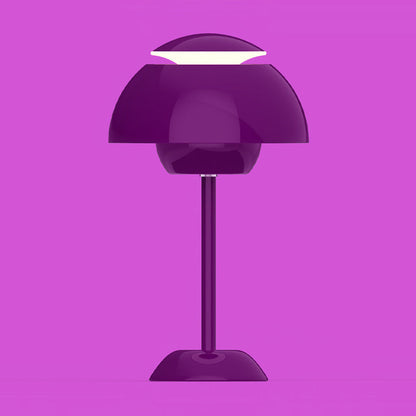Contemporary Nordic Mushroom Iron USB LED Table Lamp for Living Room