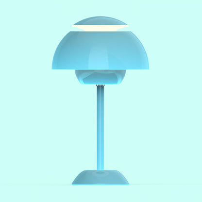 Contemporary Nordic Mushroom Iron USB LED Table Lamp for Living Room