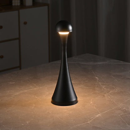 Contemporary Creative USB Iron Mushroom Acrylic LED Table Lamp for Living Room