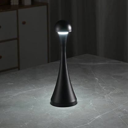 Contemporary Creative USB Iron Mushroom Acrylic LED Table Lamp for Living Room
