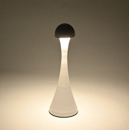 Contemporary Creative USB Iron Mushroom Acrylic LED Table Lamp for Living Room