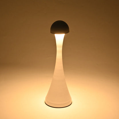 Contemporary Creative USB Iron Mushroom Acrylic LED Table Lamp for Living Room