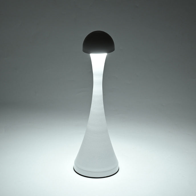 Contemporary Creative USB Iron Mushroom Acrylic LED Table Lamp for Living Room