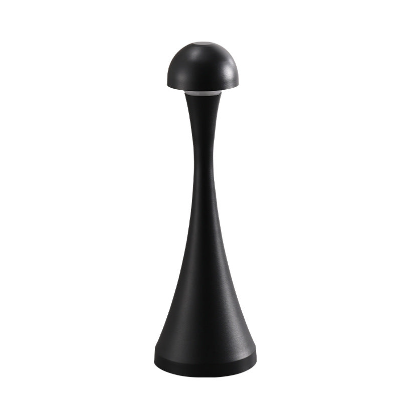 Contemporary Creative USB Iron Mushroom Acrylic LED Table Lamp for Living Room
