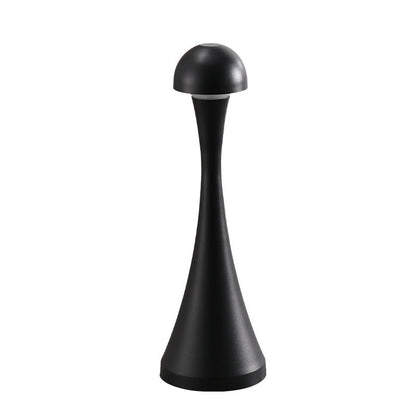 Contemporary Creative USB Iron Mushroom Acrylic LED Table Lamp for Living Room