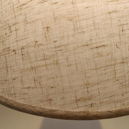 Modern Minimalist Round Tapered Iron Fabric Table Lamp