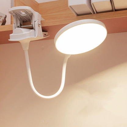 Modern Minimalist Adjustable Round LED Desk Lamp for Bedroom