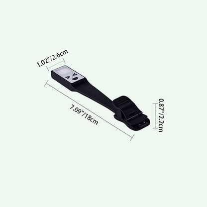 Contemporary Creative Rectangle Smiley LED Desk Lamp Clamp Light for Bedroom