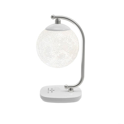 Contemporary Scandinavian ABS Wood Grain LED Table Lamp