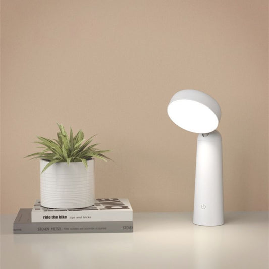 Modern Minimalist Portable USB LED Table Lamp Cylinder Design for Bedroom