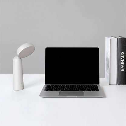 Modern Minimalist Portable USB LED Table Lamp Cylinder Design for Bedroom