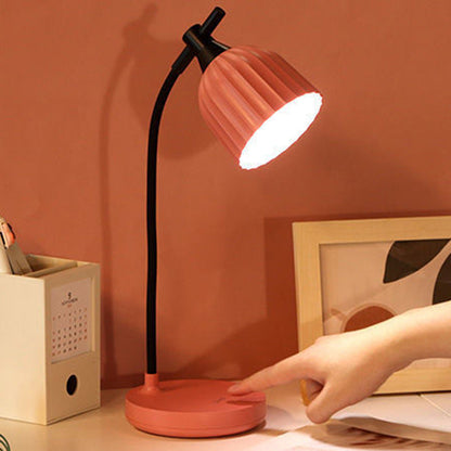 Modern Minimalist Round Foldable ABS LED Table Lamp for Living Room
