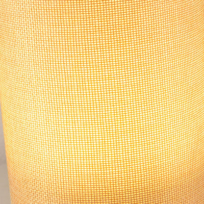 Contemporary Nordic Rechargeable PP Wood Fabric Cylinder Corn LED Table Lamp for Bedroom