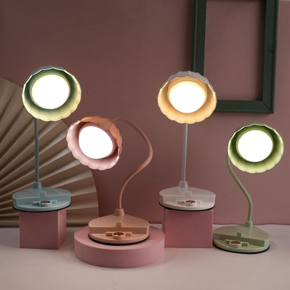 Contemporary Scandinavian Rechargeable Touch-Sensor LED Table Lamp for Nightstands